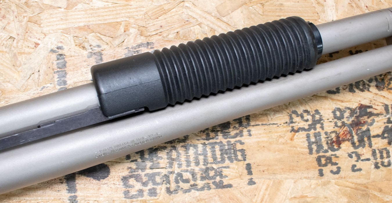 MOSSBERG 500 12 Gauge Police Trade-In Shotguns with Marinecote Finish